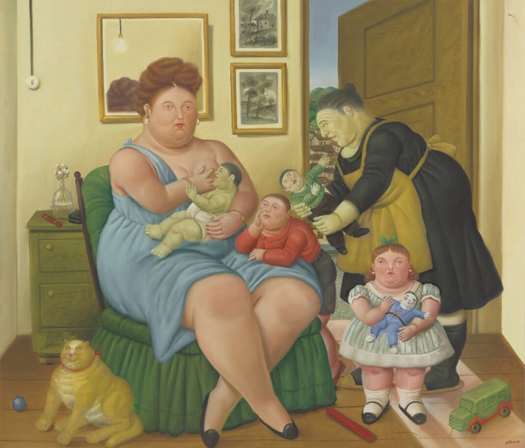 La obra de Fernando Botero,el pintor y escultor colombiano más conocido del siglo XX