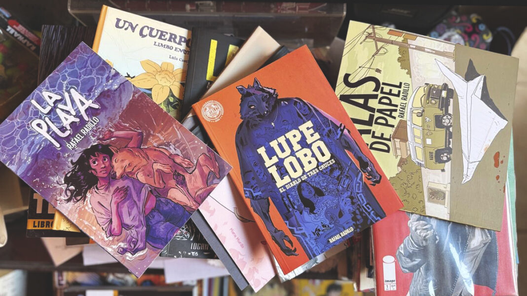 Rafael Radillo es uno de los impulsores de la nueva novela gráfica mexicana