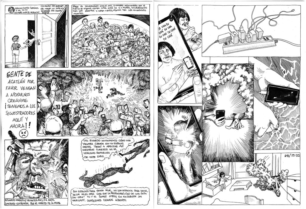 Comic de artista Glenda Torrado.