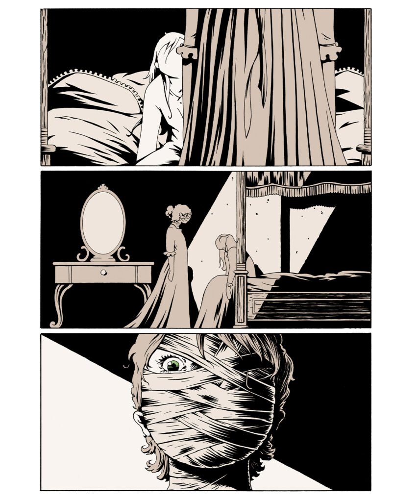 La reina Orquídea es una obra del ilustrador Borja González.