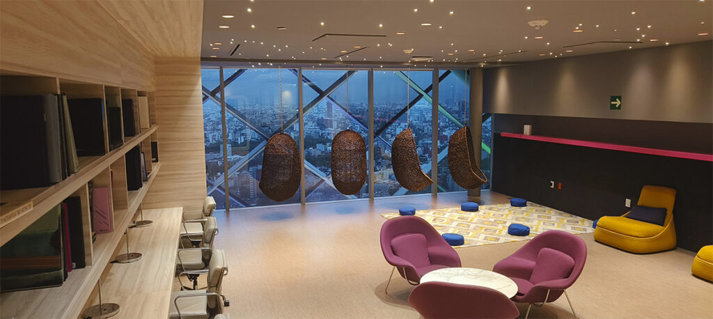 Biblioteca de BBVA en CDMX.