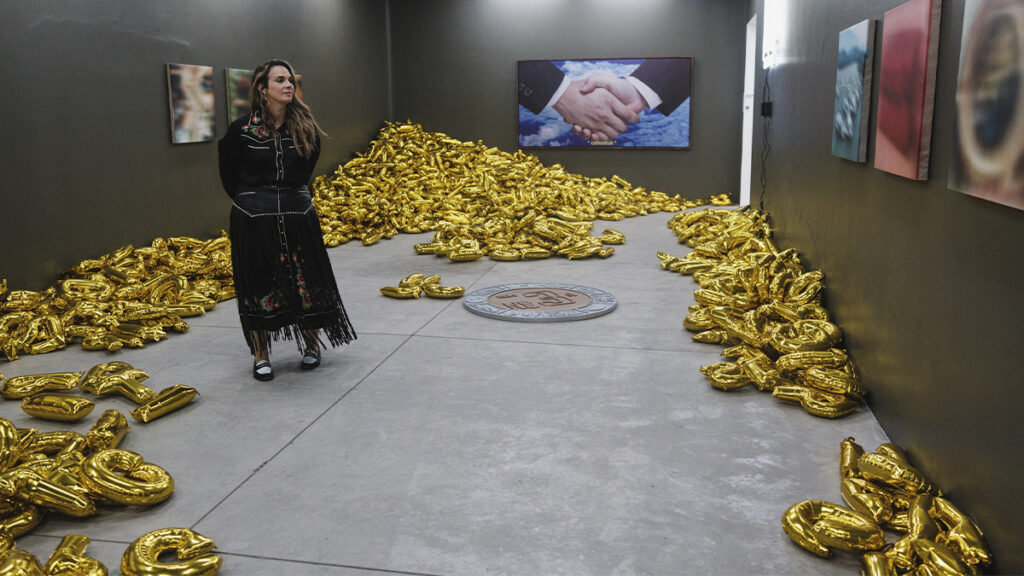 Jimena de Tezanos en galería Tiro al Blanco