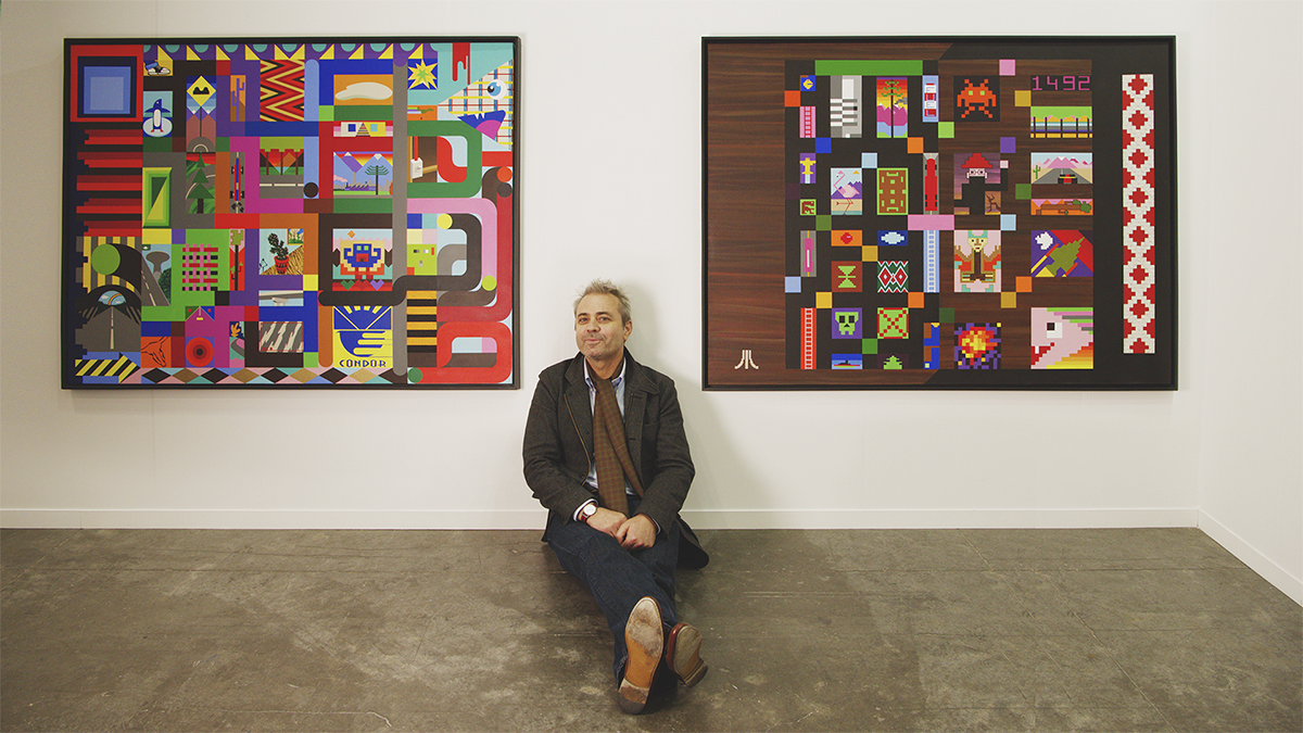 Pintura de aventura, la obra de Rodrigo Galecio