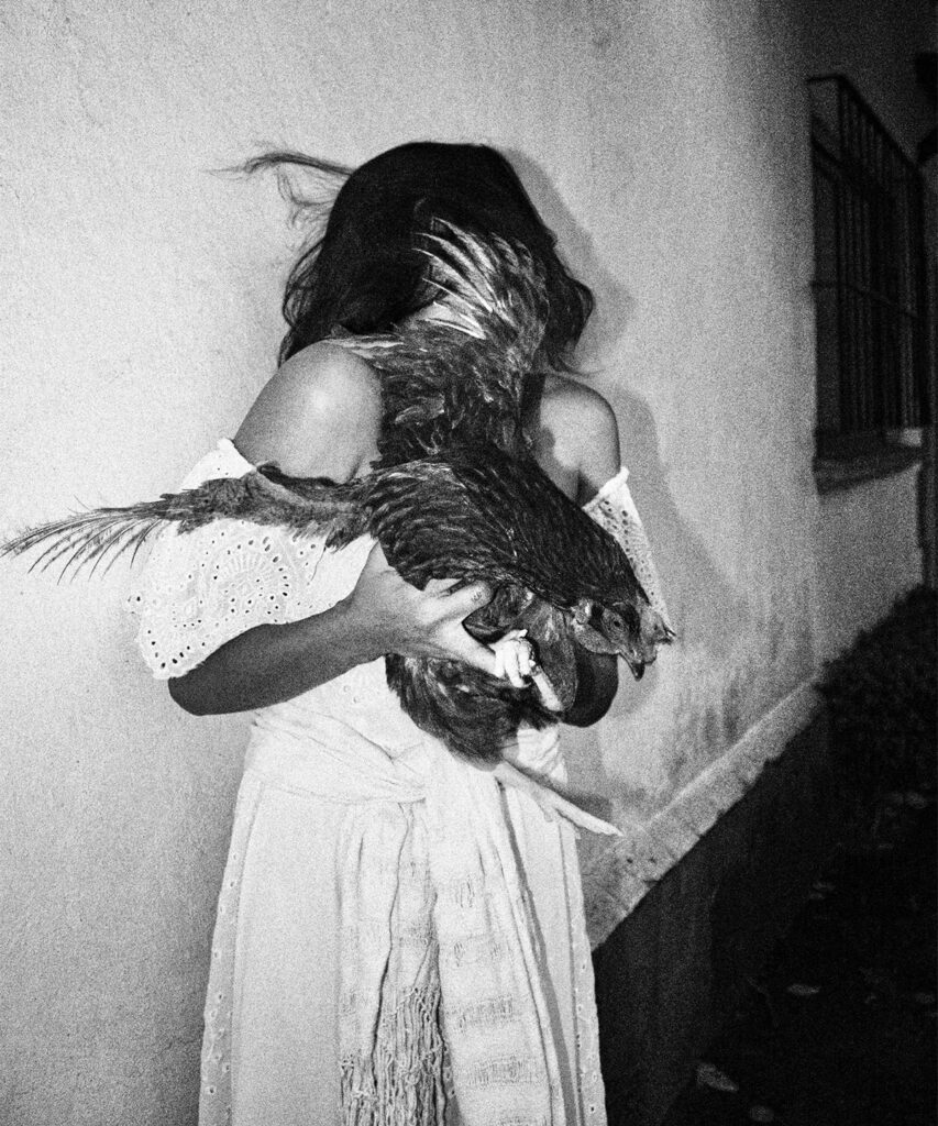 Pieza Ritual de lo Salvaje en galeria Claroscuro.