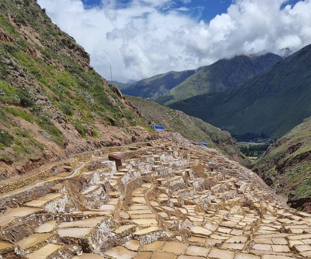  la Quebrada Humahuaca Argentina en foto panorámica