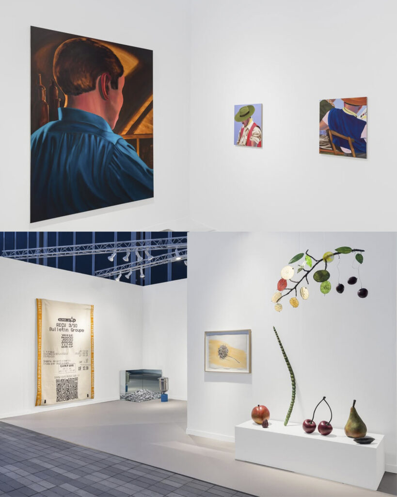 Obras exhibidas por galerías mexicanas durante Frieze Nueva York 2026.