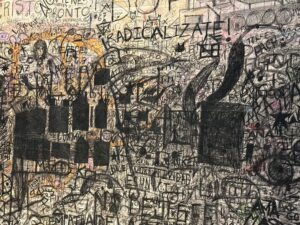 Serie: "el pozo de agua" de Oscar Murillo - Galería kurimanzutto.