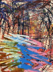 Serie: "el pozo de agua" de Oscar Murillo - Galería kurimanzutto.