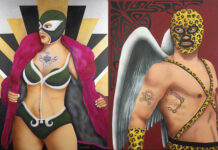 Sergio Arau: “Cuando empecé a pintar luchadores me sacaron de las galerías» Fotos de luchadores de Sergio Arau