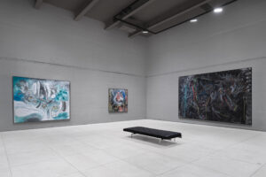 Vista de la exposición Roberto Matta. La conciencia es un árbol, Galería RGR, Ciudad de México, 2026. Cortesía de Galería RGR.