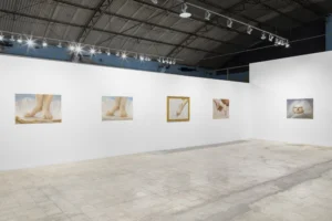 Nicolas Ceccaldi, Viral Flooring, House of Gaga, Ciudad de México, 2026. Cortesía de House of Gaga.