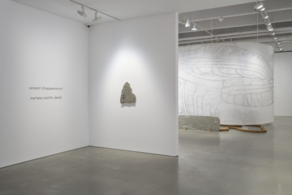 Serpent Disapperance de Mariana Castillo - Kurimanzutto