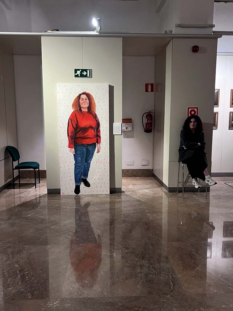 Patricia, es parte de la expo.