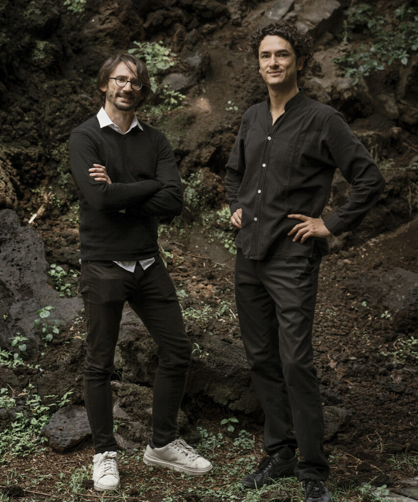 José Amozurrutia y Carlos Facio, arquitectos de Taller TO y Palma, ganadores del concurso para la nueva sede del MAC Panamá.
