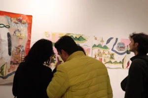 Imagen de Latitud 19°25′N. Monserrat Palacios; Francisco Sepúlveda; Cuco; Andreas von Gehr; Leslie Molina. Fuente: 54 Gallery.