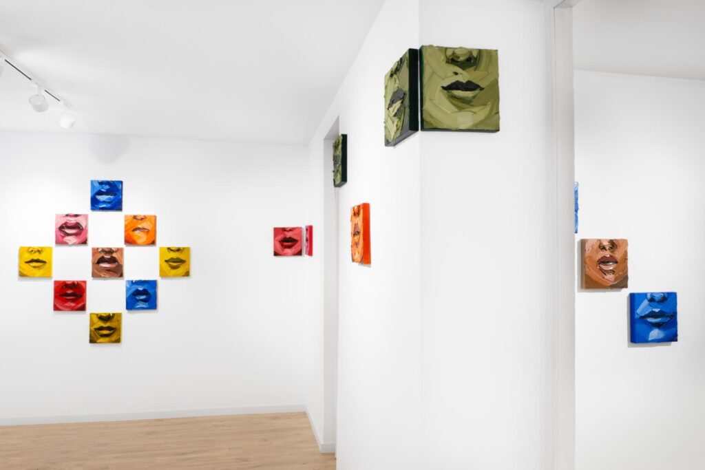 Vista de sala de Is anybody at home?, de Elena Gual, en ARMA Gallery.