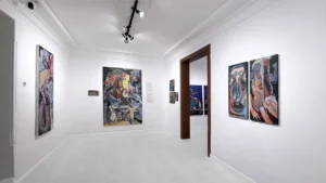 Imagen de Latitud 19°25′N. Monserrat Palacios; Francisco Sepúlveda; Cuco; Andreas von Gehr; Leslie Molina. Fuente: 54 Gallery.